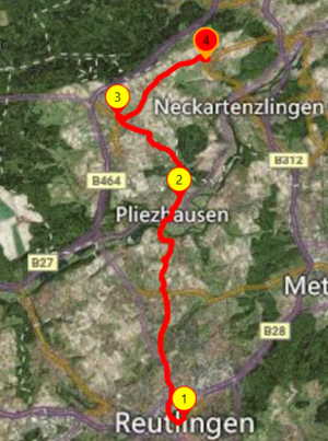 Routingergebnis